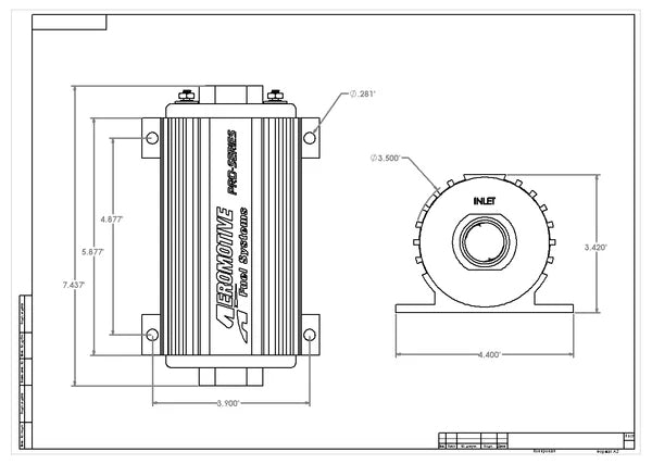 Aeromotive Pro-Series In-Line Fuel Pump